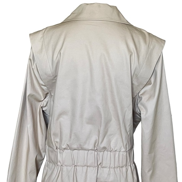 Express Double Breasted Trench Coat Women’s Size XL Adjustable Cuffs Classic - Picture 5 of 8